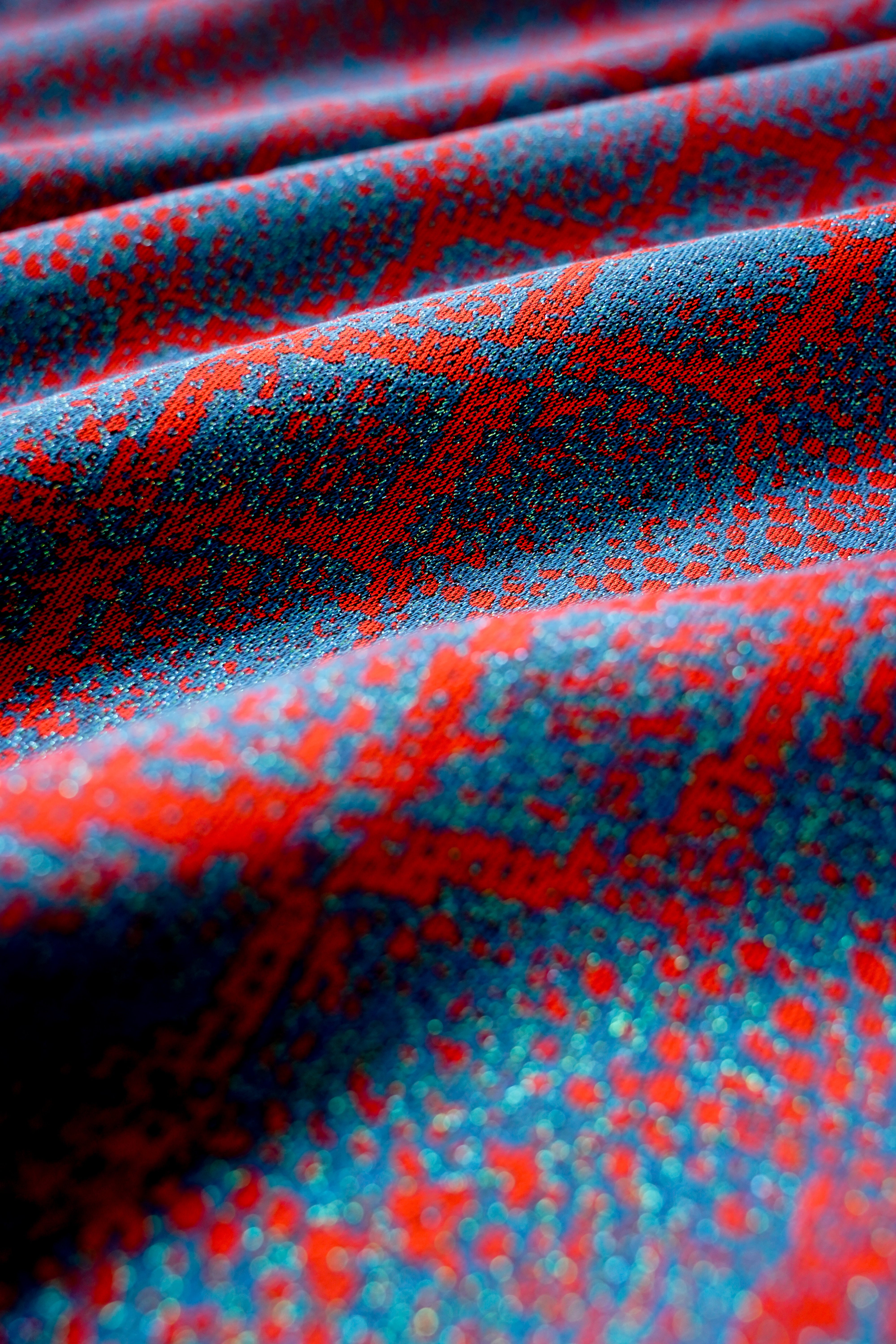 Porte-Bébé WrapStar Bleu rouge serpent